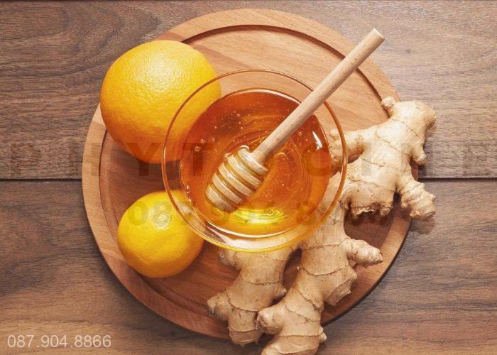 cách làm kháng sinh tự nhiên tại nhà, Cách làm trà gừng mật ong trị ho; cách làm giảm ho tại nhà; cách trị ho đơn giản tại nhà; cách làm trà gừng trị ho; cách làm gừng mật ong trị ho